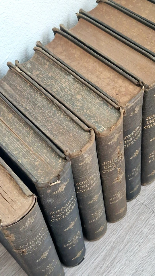 Hard-to-Find 1886 Johnson’s Universal Cyclopaedia – Complete 8 Volume Set - Image 2 of 4