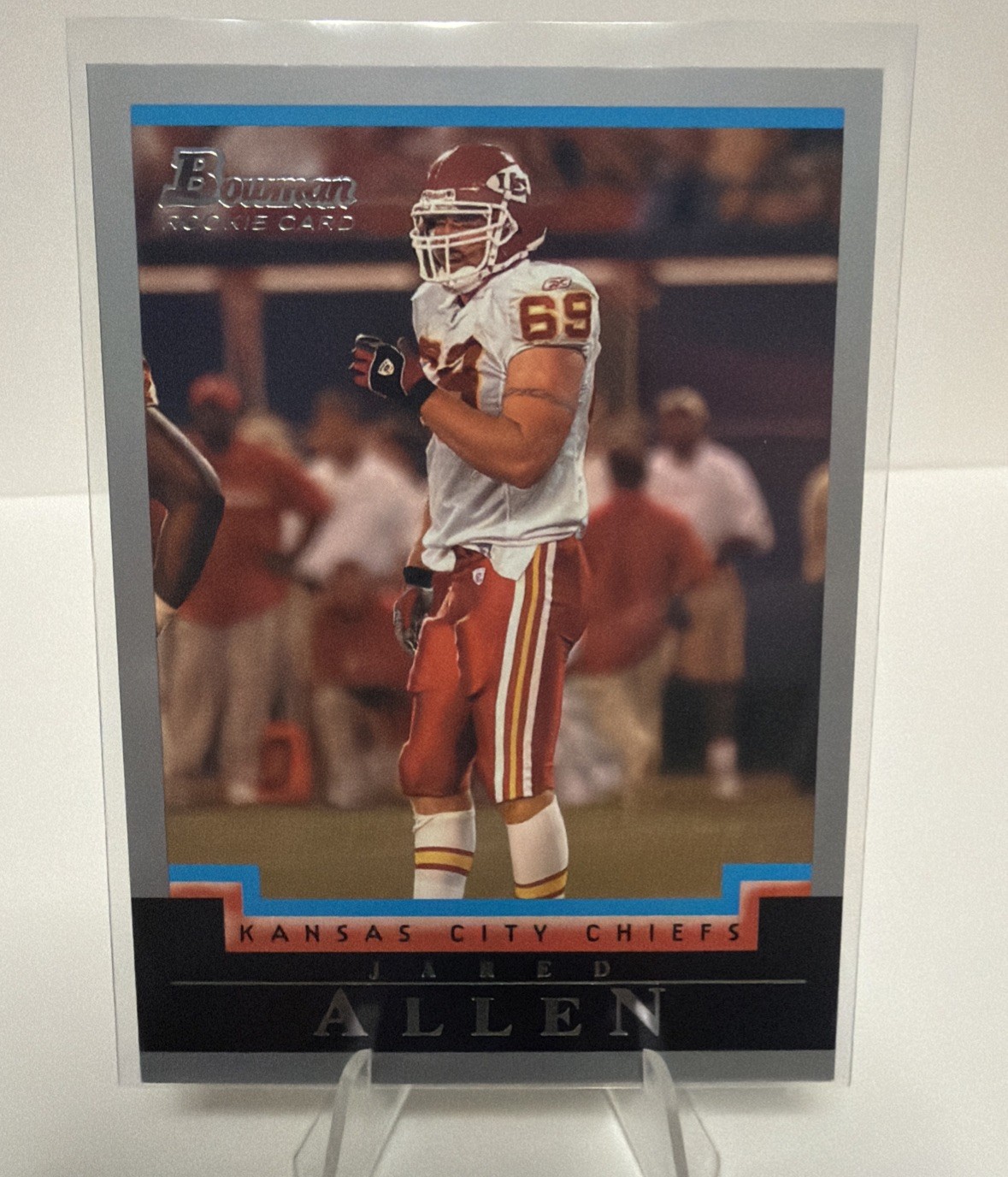 Jared Allen 2004 Bowman Rookie Card Kansas City Chiefs #223
