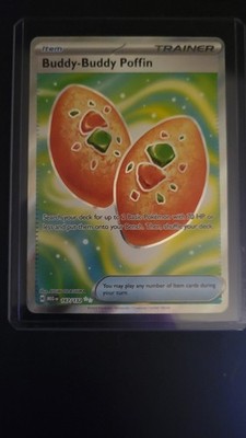 Pokémon Buddy-Buddy Poffin Ultra Rare Holo Trainer 167/132 Me01 Mega Evolution