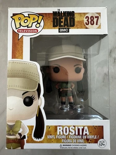 Funko Pop! Vinyl: The Walking Dead - Rosita Espinosa #387 W/protector
