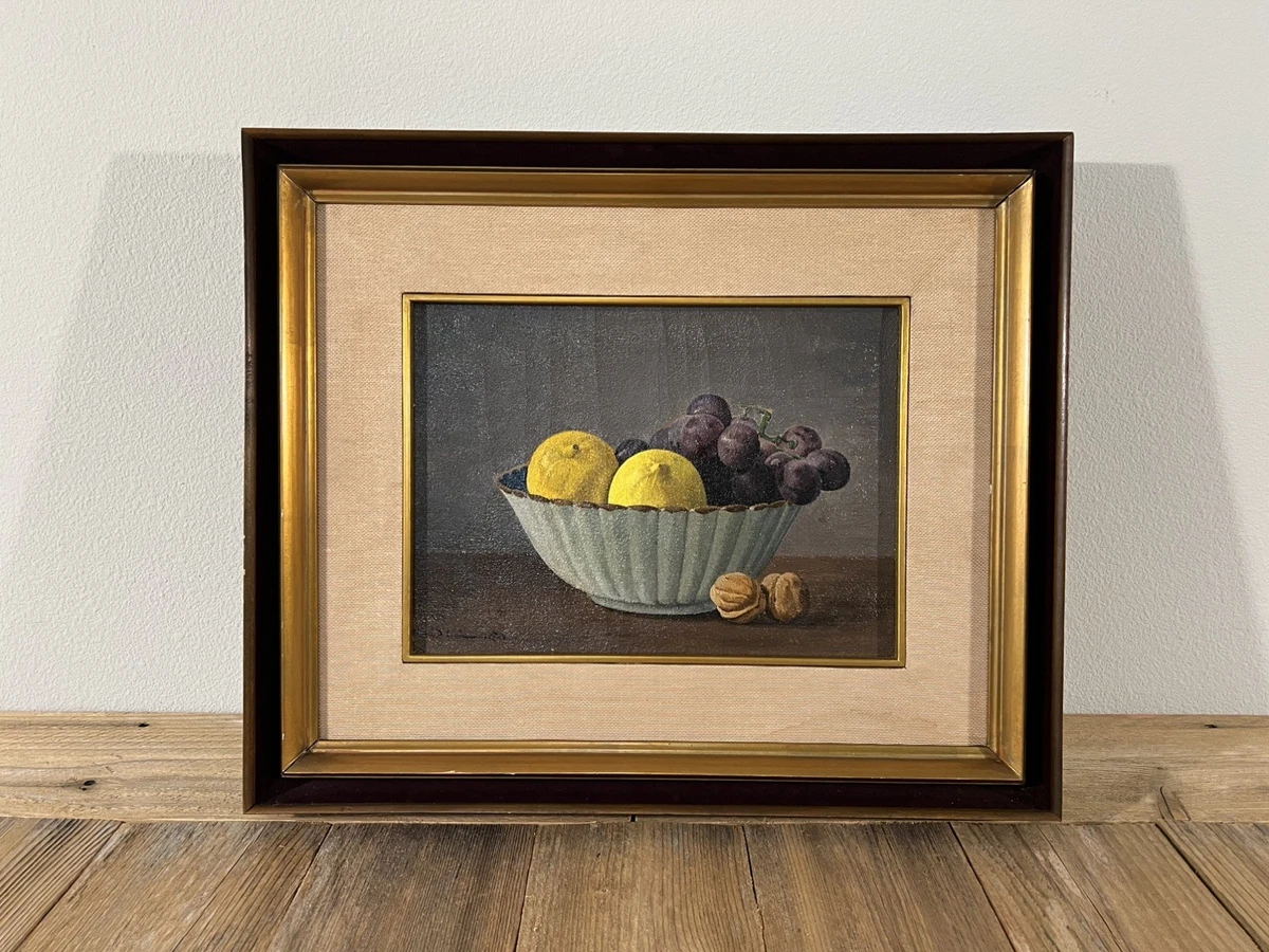 1989年制作 油彩 静物画 油画艺术装饰静物艺术绘画| eBay