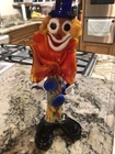 Italian Murano Glass Hand Blown Clown