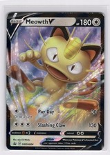 Carte promozionali Meowth V SWSH: Spada e Scudo - Pokemon LP SWSH004