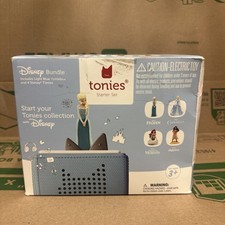 Toniebox Starter Set with Elsa, Moana, Cinderella, and Ariel - Light Blue