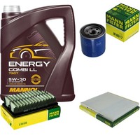 Mann Inspektionspaket 5L Mannol Energy 5W-30 FüR KIA Rio III 1.4 Cvvt