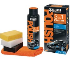 QUIXX Polish 3in1 Set 500ml Auto-Politur Kfz Pflege für Lack Metall Scheinwerfer