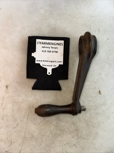 Stover Hand Start Crank E5611F Hit Miss Stationary Engine - Picture 3 of 8