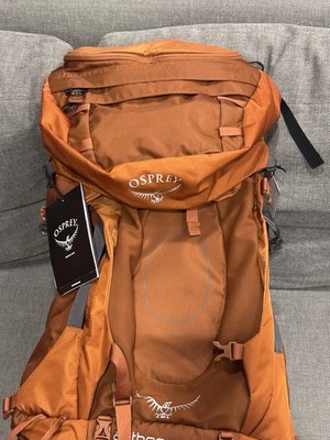 New w/ Tags - Osprey Aether AG 60 Men's Backpacking Backpack