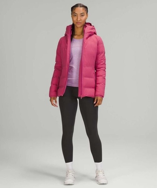 Women Lululemon Puffer Pink Down 12