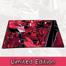Hazbin Hotel Alastor Valentine's Playmat Anime Deskmat Mousepad Manga