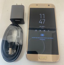 Samsung Galaxy S7 G930U 32GB 4G Gold FACTORY Unlocked US Mobile PHONE GOOD B+ US