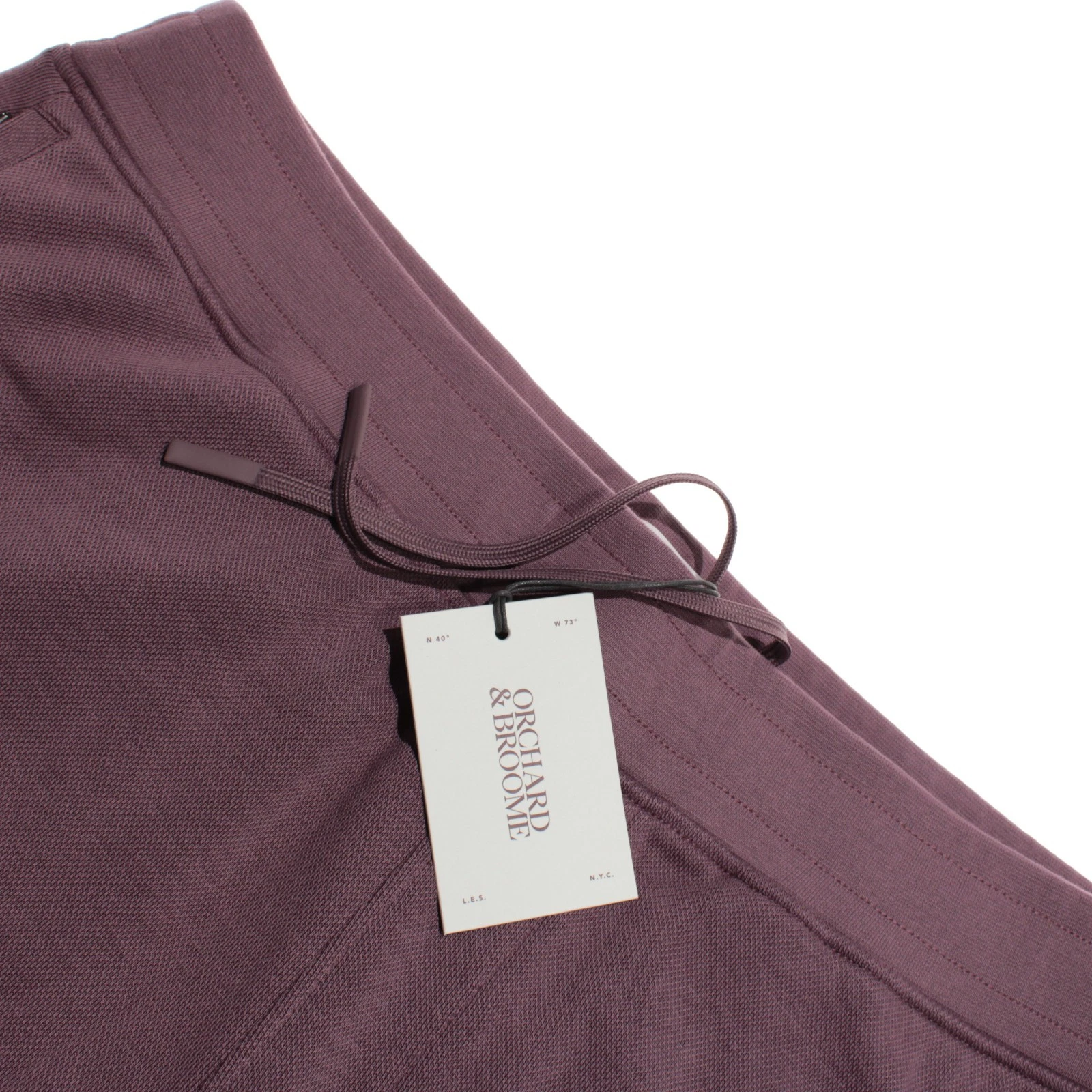 Orchard & Broome NWT Canal Joggers / Sweatpants Size XL US In Mulberry Purple