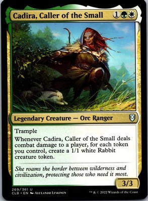 Cadira, Caller of the Small 269 Commander Legends: Battle for Baldur's Gate Mtg