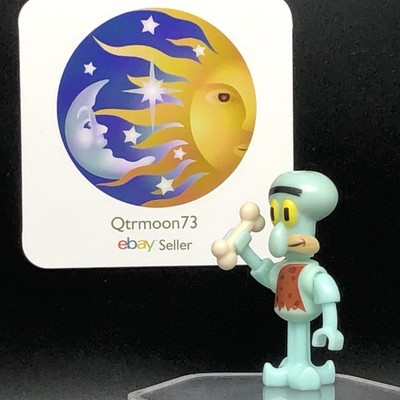 Mega Bloks CAVEMAN SQUIDWARD FIGURE Series 1 Blind Bag 2014 94600