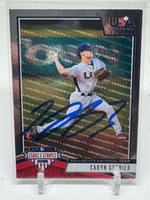 2019 Panini USA Stars & Stripes SIGNED RC #85 Longevity Cadyn Grenier