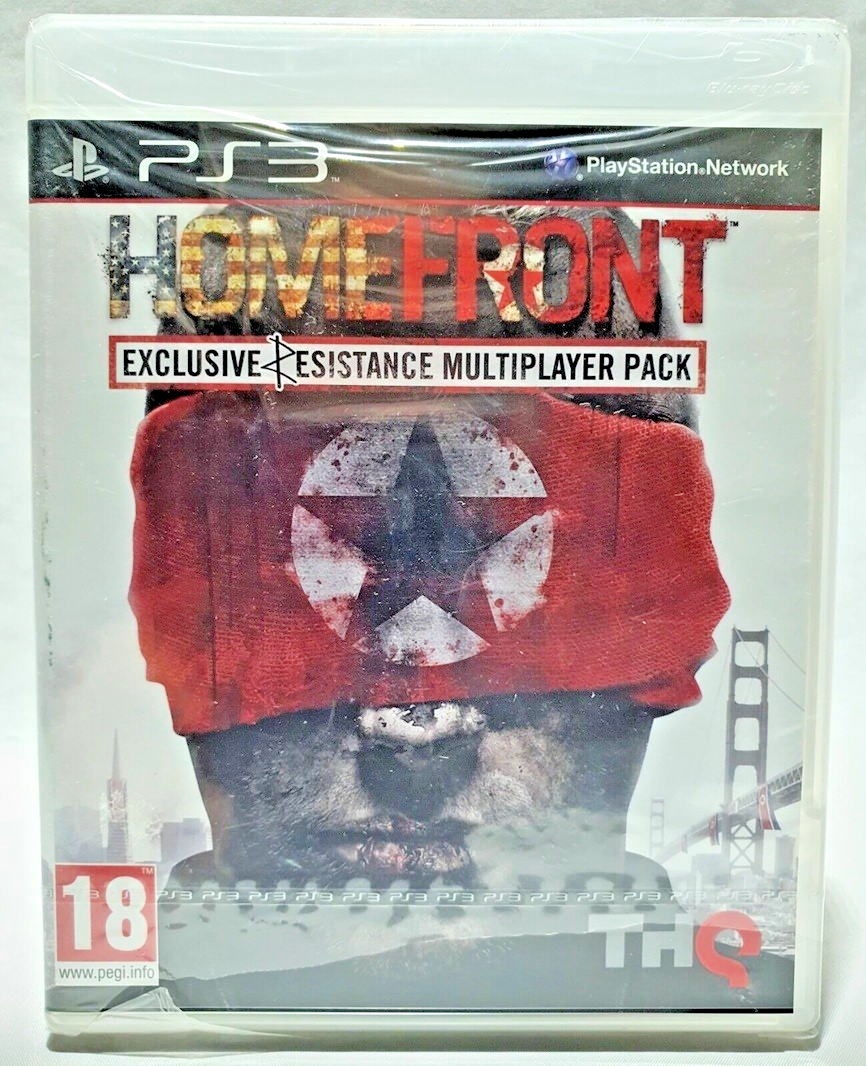 Homefront Exclusive Resistance Multiplayer Pack Playstation 3 New Sealed w defec