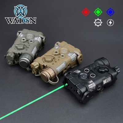 WADSN NGAL Laser Sight Red Green Dot Aim White LED Flashlight Lighting Hunring