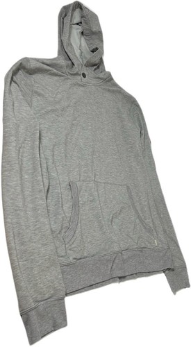 Felpa con cappuccio pullover leggero Vuori Austin uomo media performance grigio - Foto 2 di 6