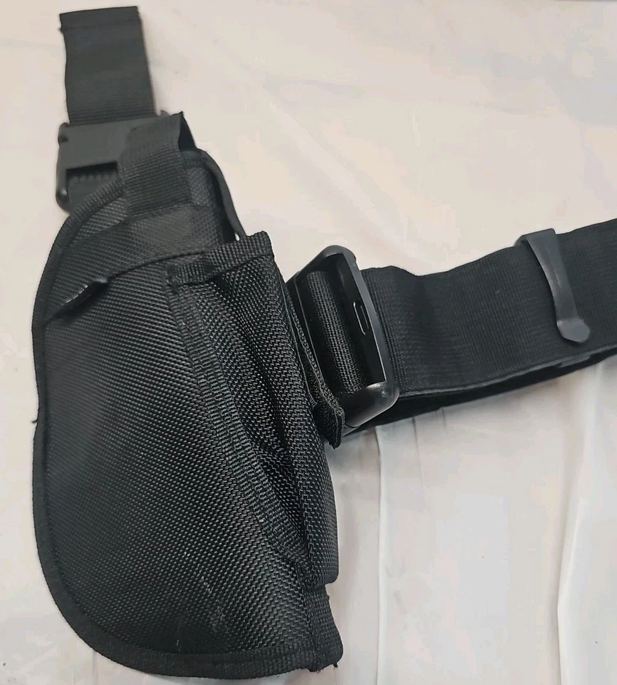 Funda para pistola NcSTAR táctica universal pierna caída - negra Foto 4 de 4