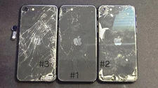 Lot Of 3 Iphones For Parts SE2, 8