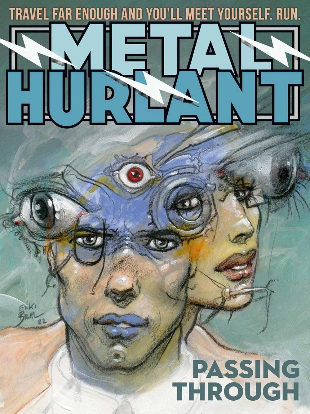 Metal Hurlant Passing Through by Moebius (Paperback Book) - Image 6