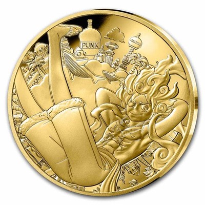 2025 フランス造幣局 ワンピース 50ユーロ プルーフ 1/4オンス 金貨② 2025 1/4 oz Proof Gold €50 One Piece | eBay