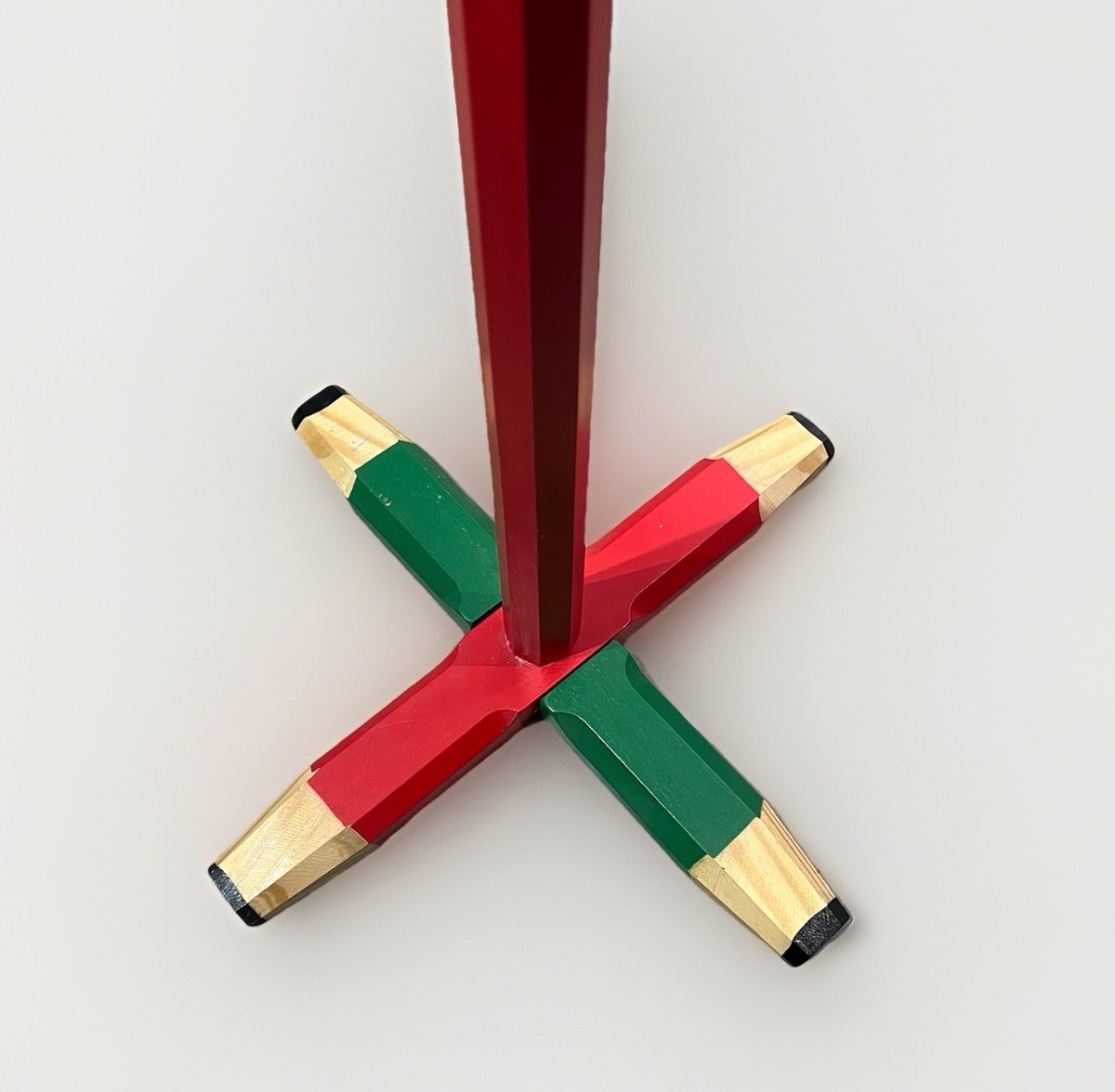 Hobby Lobby Pencil Coat Rack – 49in Tall – Bright Multicolor