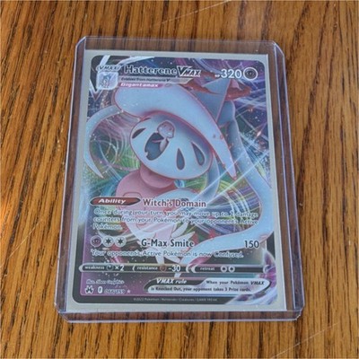 Pokémon TCG Hatterene VMAX Ultra Rare 066/159 Crown Zenith Holo English