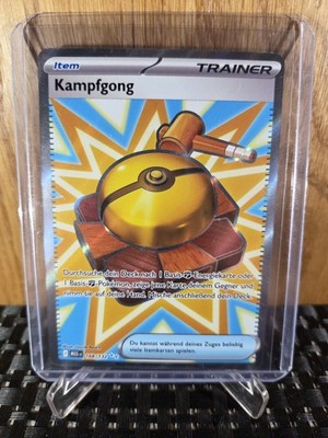 Kampfgong  168/132 Full Art Pokémon Karte   Boosterfrisch 