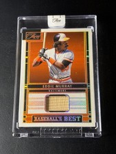 2024 Panini Three and Two Eddie Murray Baseball's Best Gold Relic #/10 #BBM-EM