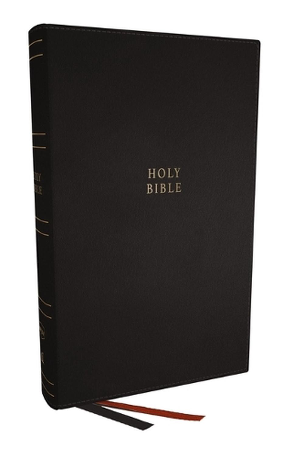 Nkjv, Single-Column Reference Bible, Verse-by-verse, Red Letter, Comfort Print (thumb Indexed) by Thomas Nelson (2024, Bonded Leather)
