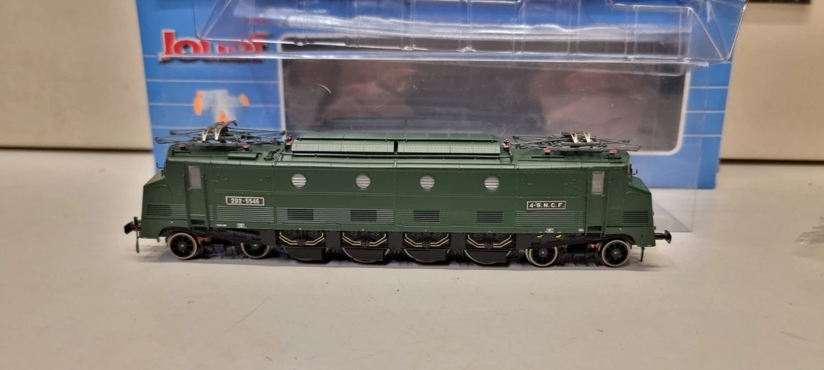 LOCOMOTIVE ÉLECTRIQUE JOUEF 2D2 5500 WATERMAN - LIVRÉE VERTE HJ2163 - NEUF