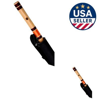 19-Inch Bamboo Bansuri Flute in C with Carry Bag - Perfect for Professionals