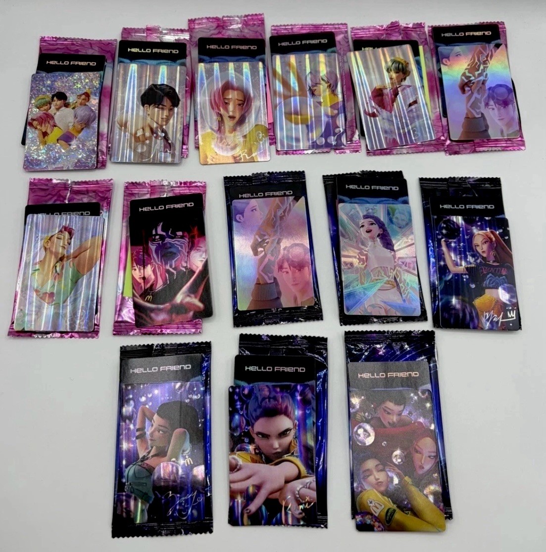 McDonalds 2026 Kpop Demon Hunters The Huntr/X &The Sajaboys Cards Singles or Set