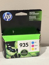 New Genuine HP 935 Color 3PK Ink Cartridges OfficeJet Pro 6815 January 2023