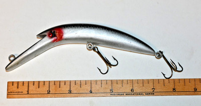 Vintage Bud Stewart Wooden Musky Crippled Wiggler Lure | eBay