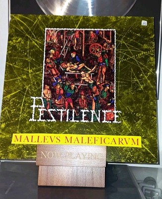 Pestilence   Malleus Maleficarum LP   Original 1988   Roadrunner RR 9519 