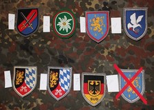 Bundeswehr Patch Patches Heer Aufnäher Verbandsabzeichen Original Bw Vintage