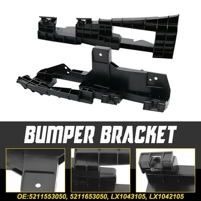 Front LH+RH Bumper Headlight Support Bracket For 09-10 Lexus IS250 IS350 V6 NEW