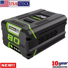 Battery 80V 5.0Ah Lithium-ion For Greenworks PRO 80V GBA80250 GBA80600 2601302