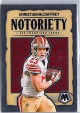 2024 Panini Mosaic - Notoriety Christian McCaffrey #9