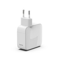 Hama 00200025 Gan ReiseladegeräT 65W Pd – 2X Usb‑C Mit Ausziehbarem Ausziehbarem