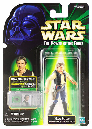 Hasbro Star Wars Commtech Han Solo Action Figure - Picture 1 of 1