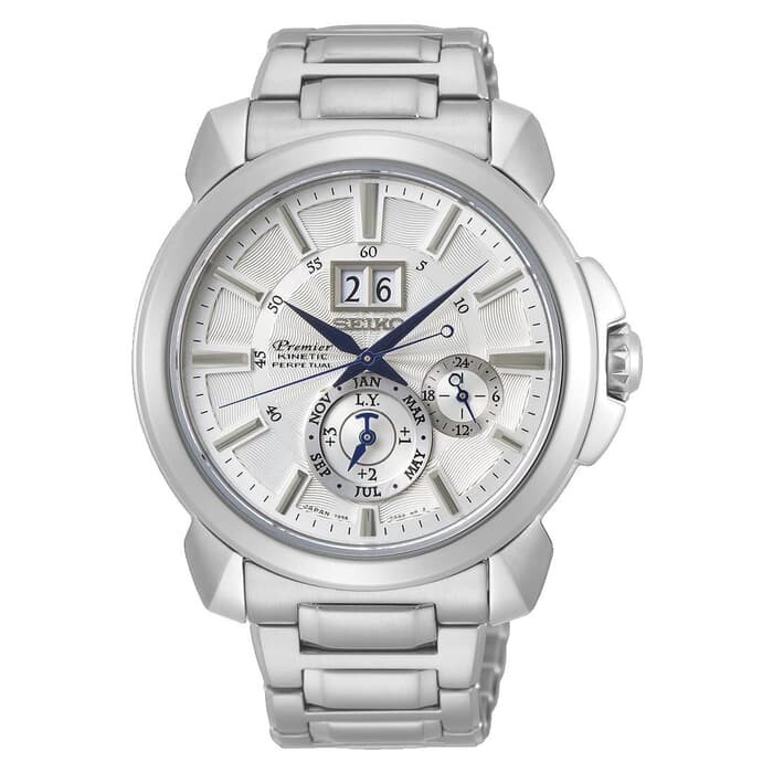 SEIKO セイコー プレミアキネティックパーペチュアルカレンダーSNP001 Seiko Premier Kinetic Perpetual Calendar Men's Watch SNP001