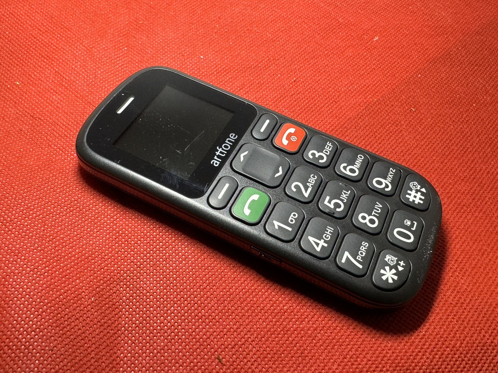 Artfone CS181 GSM Unlocked Senior Portable Dual SIM Mobile Phone For Elderly