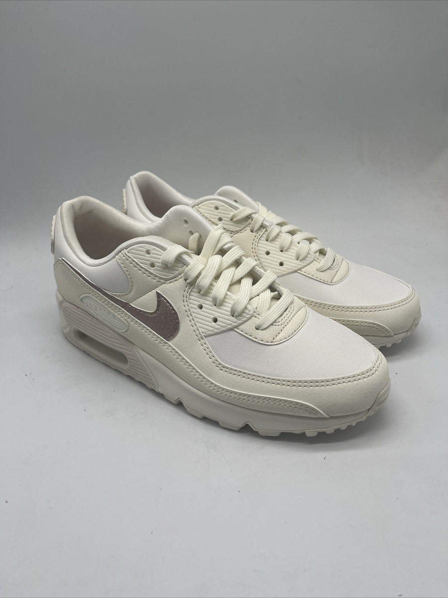 Nike Air Max 90 Sail/Phantom/Pink Oxford Running Shoes DX0115-101