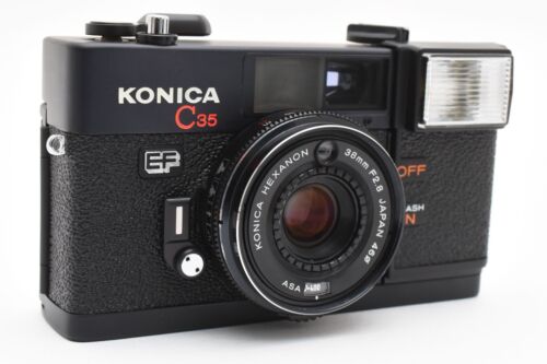 【UNUSED in BOX W/Case】Konica C35 EF Point & Shoot 35mm Film Camera From JAPAN - Picture 6 of 13