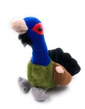 Peluche Pupazzo Fagiano Hühnervogel Auerhahn Altezza 19 CM