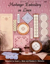 Hardanger Embroidery on Linen Patterns Booklet, Susan Meier and Rosalyn Watnemo