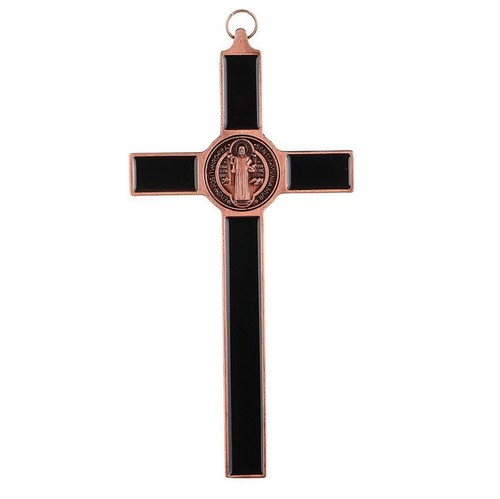 Jesus Christ Wall Cross Catholic Cross Crucifix Saint INRI Wall Decor Hanging - Photo 8 sur 9